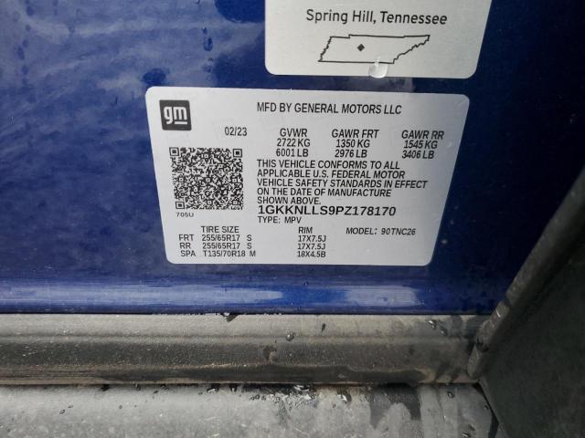 1GKKNLLS9PZ178170 GMC Acadia At4