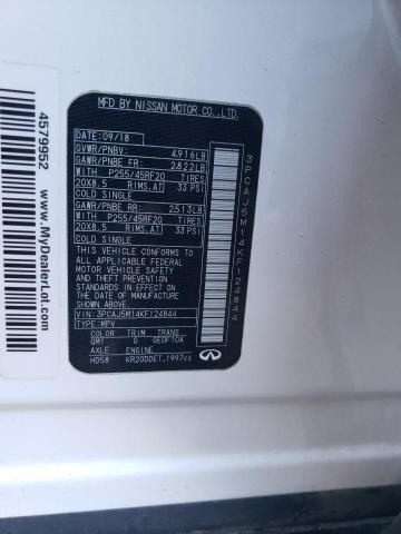 3PCAJ5M14KF124844 Infiniti Qx50 Essential
