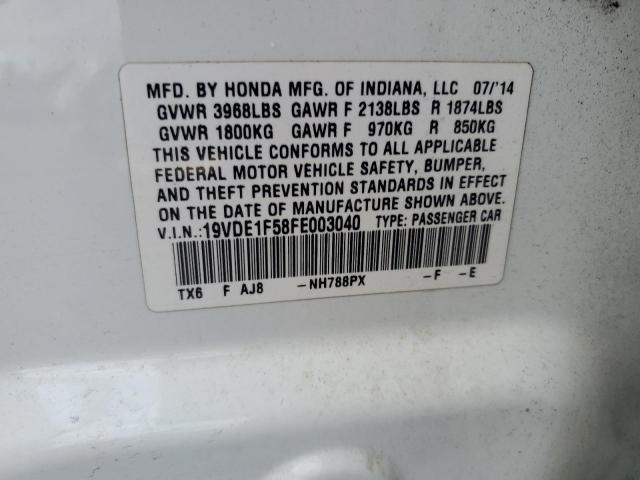 19VDE1F58FE003040 Acura Ilx 20 Premium