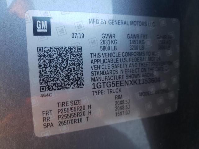 1GTG5EENXK1353604 GMC Canyon Denali