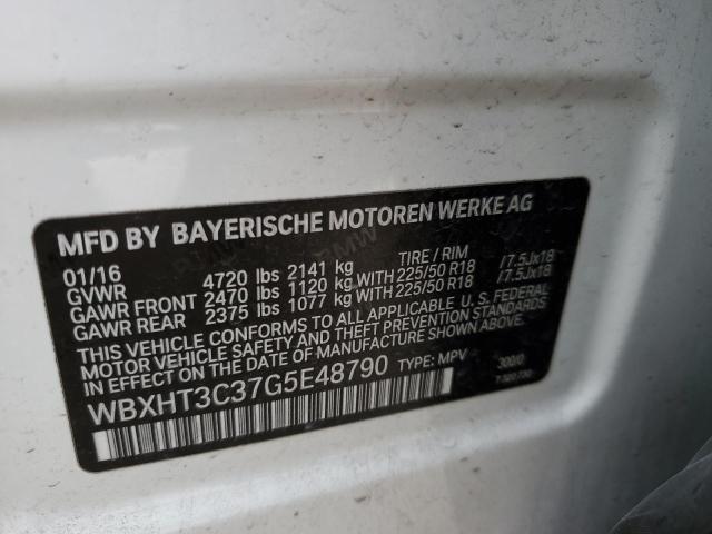 WBXHT3C37G5E48790 BMW X1 Xdrive28i