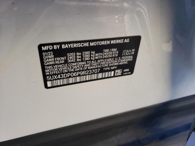 5UX43DP06P9R23707 BMW X3 Sdrive30i