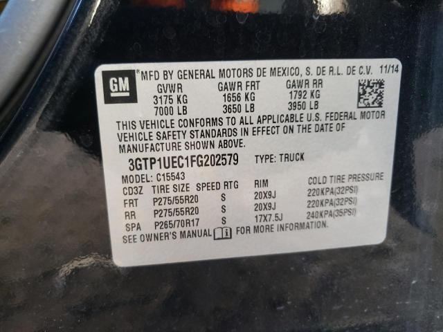 3GTP1UEC1FG202579 GMC Sierra C1500 Sle
