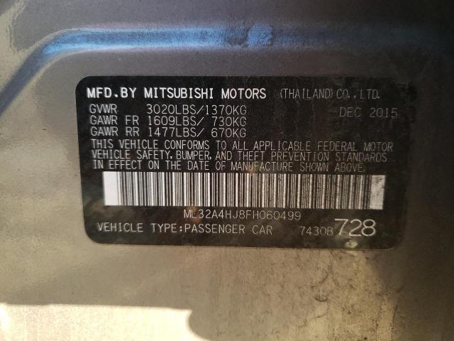 ML32A4HJ8FH060499 Mitsubishi MIRAGE ES
