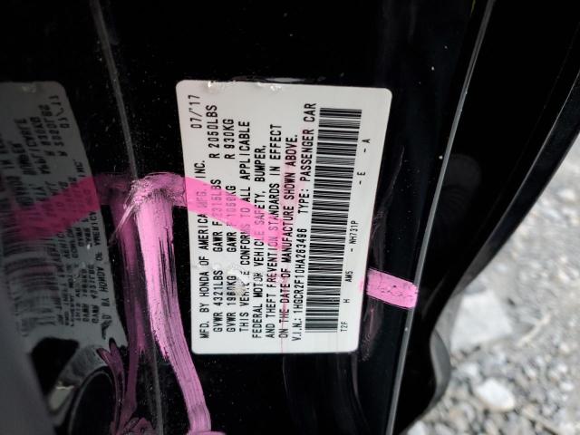1HGCR2F10HA263496 Honda Accord Sport Special Edition
