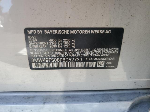 3MW49FS08P8D52733 BMW M340I