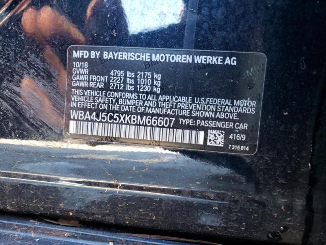 WBA4J5C5XKBM66607 BMW 440i Gran Coupe
