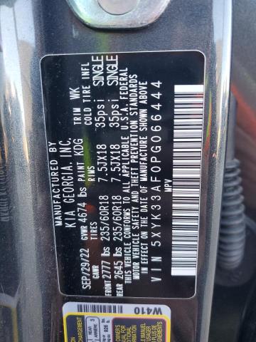 5XYK33AF0PG066444 KIA Sportage Ex