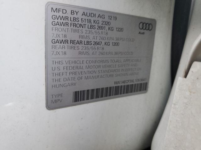 WA1AECF3XL1053841 Audi Q3 PREMIUM