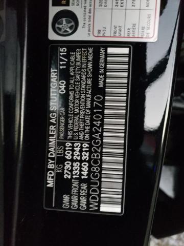 WDDUG8CB2GA240170 Mercedes-Benz S 550