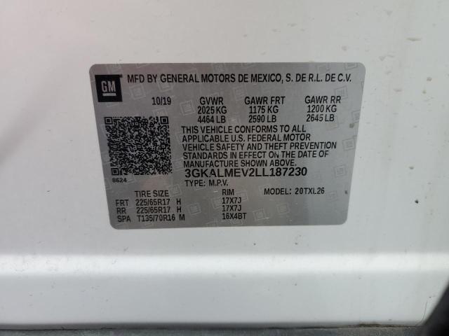 3GKALMEV2LL187230 GMC Terrain Sle