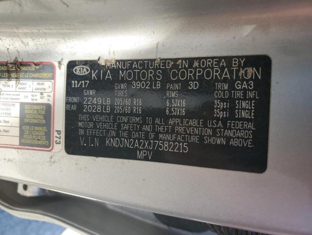 KNDJN2A2XJ7582215 KIA SOUL