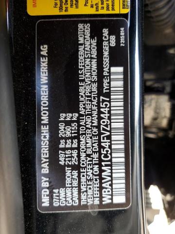 WBAVM1C54FVZ94457 BMW X1 Sdrive28i