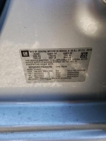 3GTU2VEC7FG294786 GMC Sierra K1500 Slt