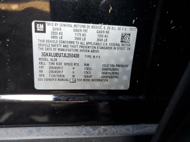 3GKALUEU7JL250438 GMC Terrain Sle