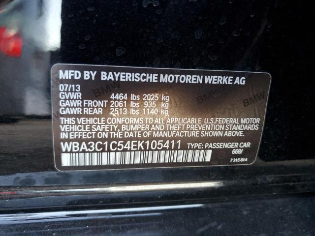 WBA3C1C54EK105411 BMW 328 I Sulev