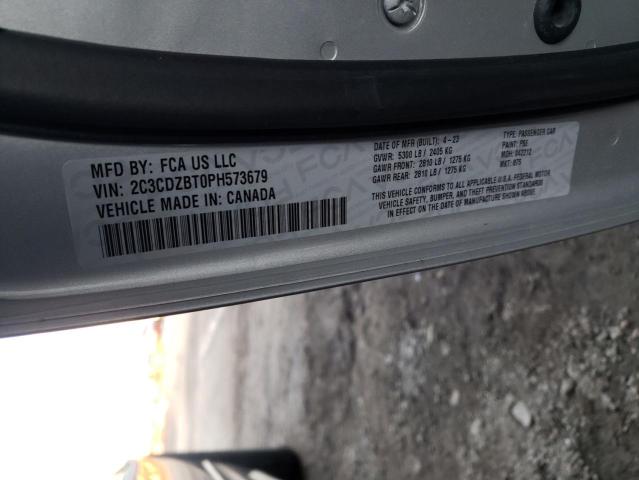 2C3CDZBT0PH573679 Dodge Challenger R/t