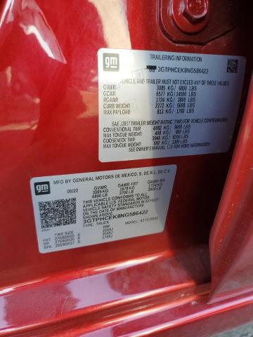 3GTPHCEK8NG586422 GMC Sierra C1500 Elevation