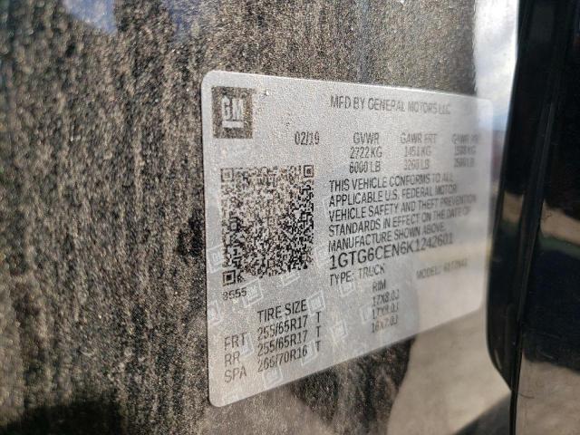 1GTG6CEN6K1242601 GMC CANYON SLE