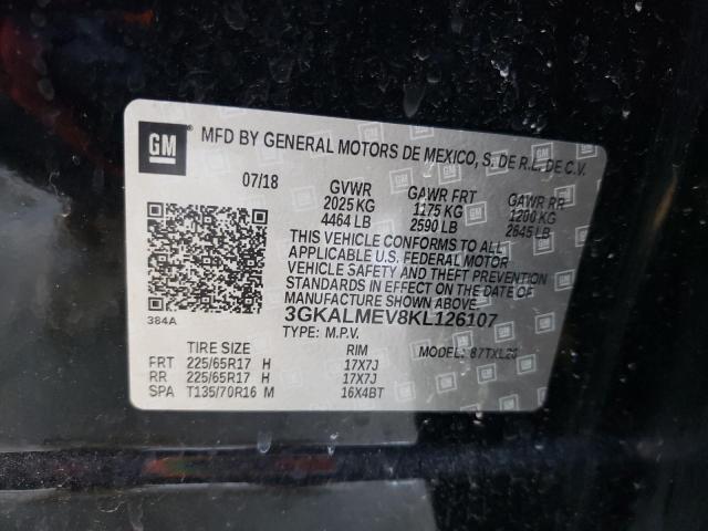 3GKALMEV8KL126107 GMC Terrain Sle