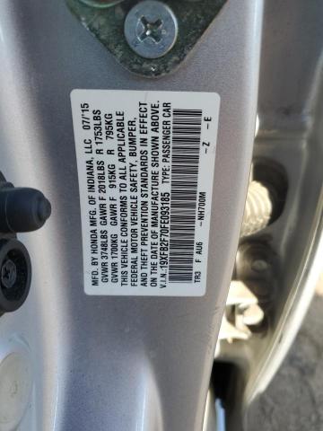 19XFB2F70FE093185 Honda CIVIC SE