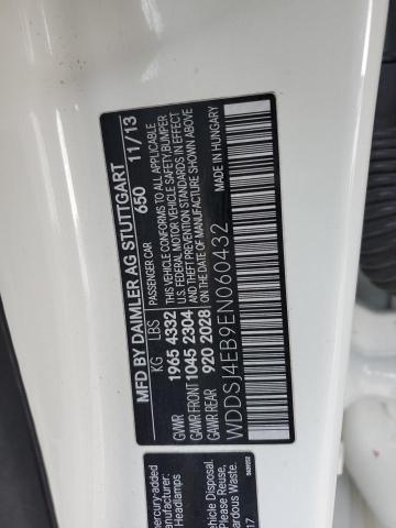 WDDSJ4EB9EN060432 Mercedes-Benz CLA 250