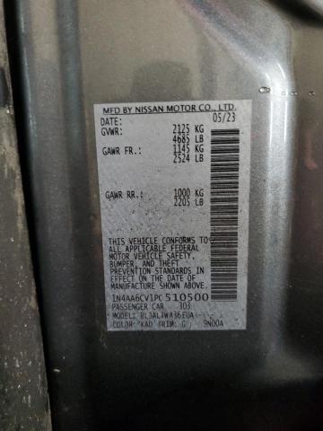 1N4AA6CV1PC510500 Nissan MAXIMA SV