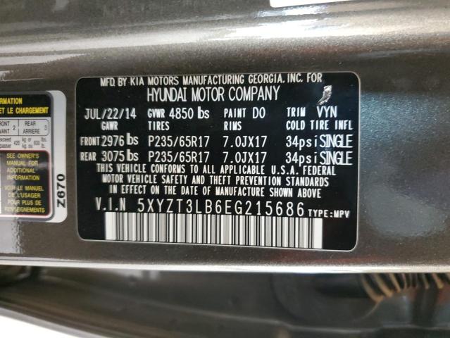 5XYZT3LB6EG215686 Hyundai SANTA FE SPORT