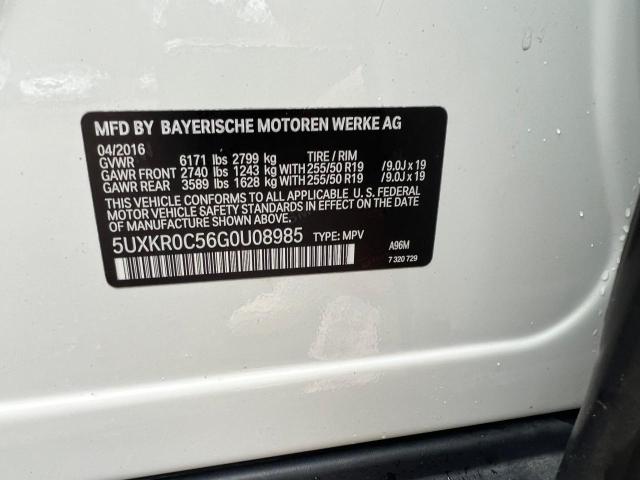 5UXKR0C56G0U08985 BMW X5 Xdrive35i