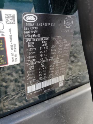 SALGV2RE0KA524104 Land Rover Range Rover Autobiography