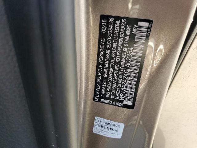 WP1AA2A24GLA02354 Porsche Cayenne