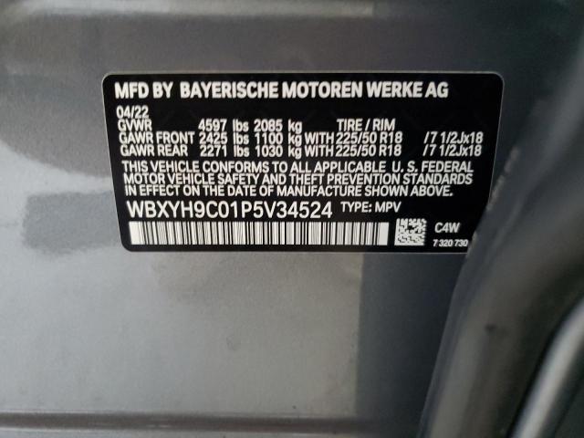 WBXYH9C01P5V34524 BMW X2 Sdrive28i