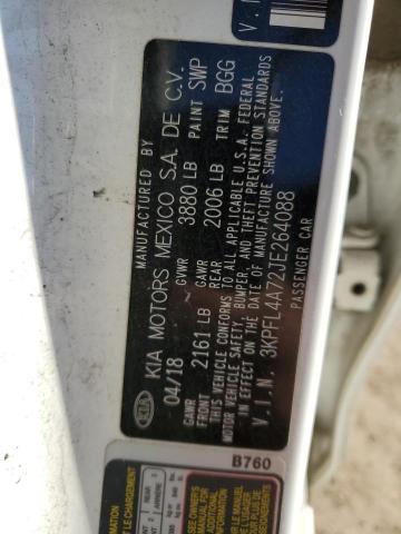 3KPFL4A72JE264088 KIA FORTE LX
