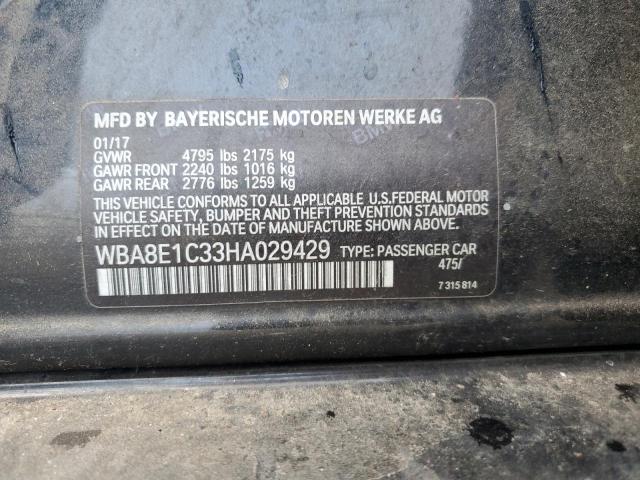 WBA8E1C33HA029429 BMW 330e