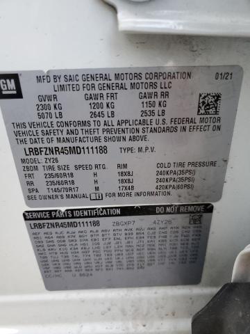 LRBFZNR45MD111188 Buick Envision Essence