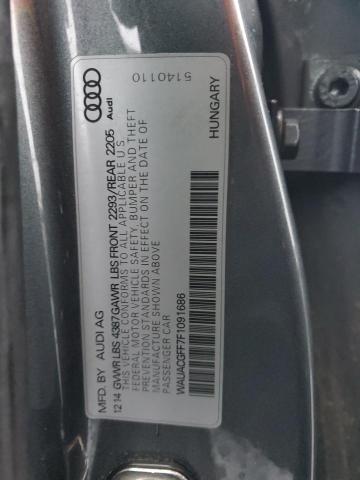 WAUACGFF7F1091686 Audi 2015