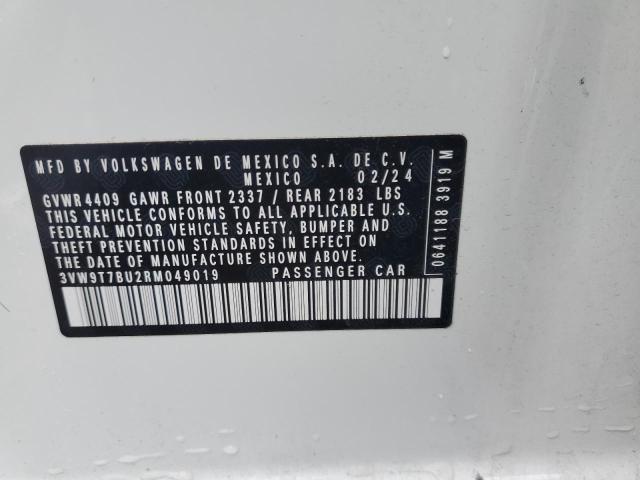3VW9T7BU2RM049019 Volkswagen Jetta 40th