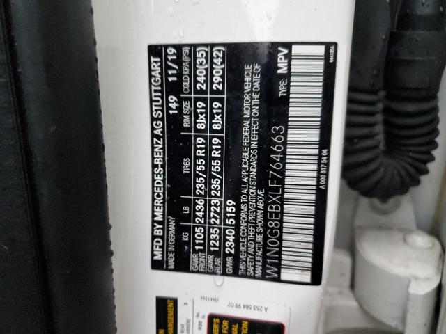 W1N0G8EBXLF764663 Mercedes-Benz GLC 300 4M
