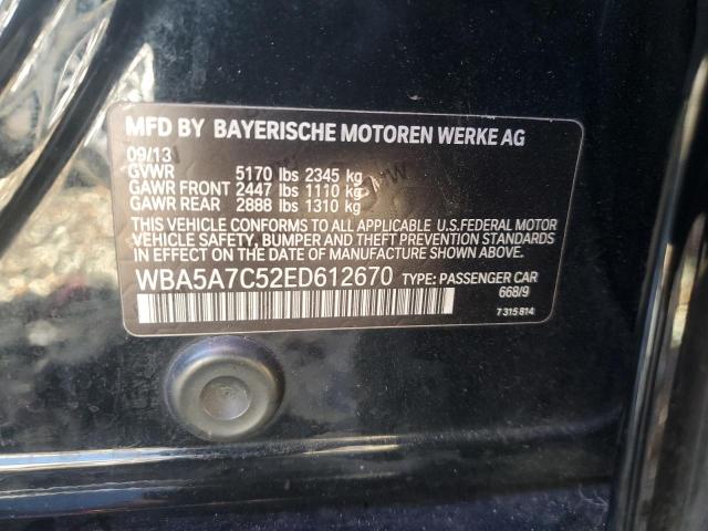 WBA5A7C52ED612670 BMW 528 XI