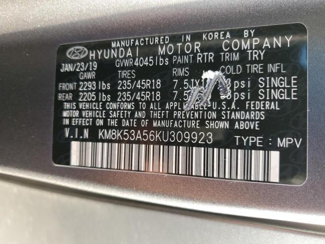 KM8K53A56KU309923 Hyundai t-gdi gamma