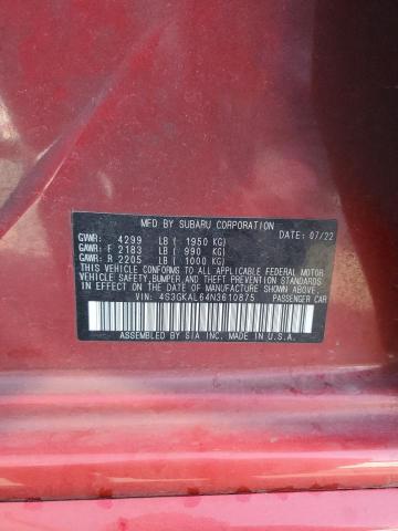 4S3GKAL64N3610875 Subaru na