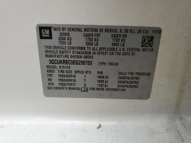 3GCUKREC9EG298750 Chevrolet l83 - vvt, afm (active fuel management), aluminum