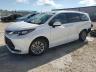 2024 Toyota Sienna Xle продається в Arcadia, FL - Side