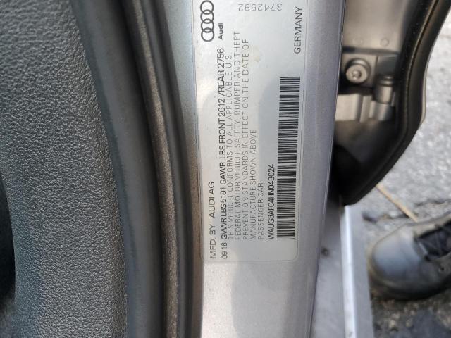 WAUG8AFC4HN043024 Audi A6 PREMIUM