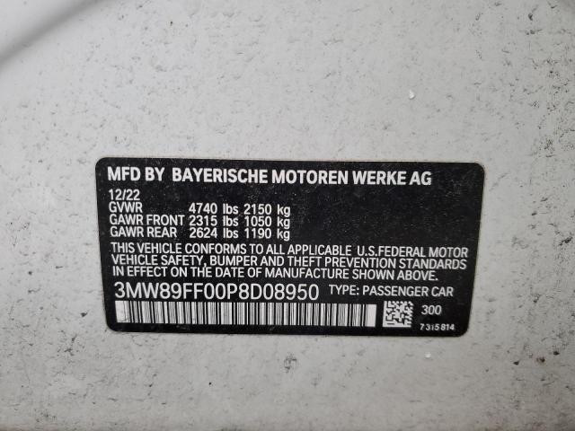 3MW89FF00P8D08950 BMW 330XI
