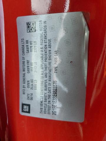 2G1FE1E38E9323576 Chevrolet lfx