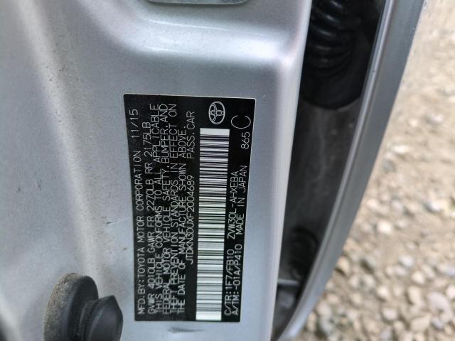 JTDKN3DUXF2004689 Toyota Prius