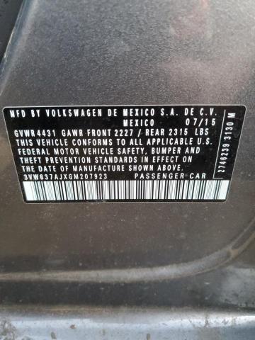 3VW637AJXGM207923 Volkswagen Jetta Hybr
