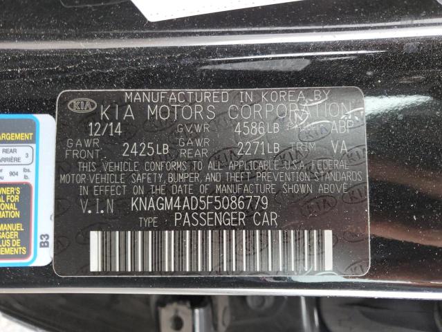 KNAGM4AD5F5086779 KIA mpi theta ii