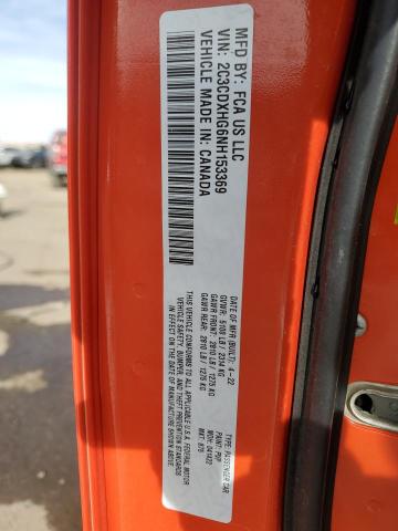 2C3CDXHG6NH153369 Dodge CHARGER GT
